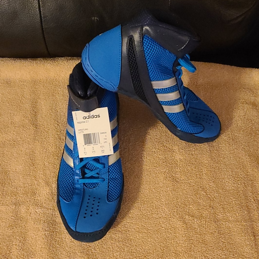 Adidas response 3.1 wrestling shoes size 9 US